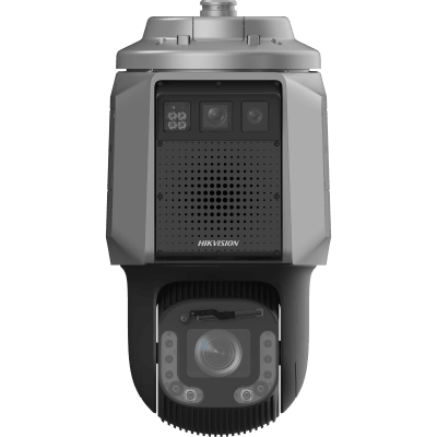 Cámara PTZ con Radar Triple Cámara Integrada / Detección de Intrusión por Radar / Rango de Detección 500 m / 32x Zoom Óptico / IP67