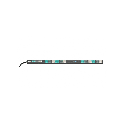 PDU Inteligente Monitoreable y Switchable EL2P para Distribución de Energía, Enchufe de Entrada NEMA L21-30P, Con 24 Salidas C13/C15 y 24 C13/C15/C19/C21, de Instalación Vertical, 208 Vca, 30 Amp