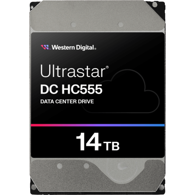 Disco Duro para Centro de Datos Ultrastar DC HC550 / 14TB / 7200 RPM / SATA 6Gb/s/ HelioSeal® 6ta Generación / EAMR y Triple Stage Actuator / 2.5M Horas MTBF / 5 Años de Garantía