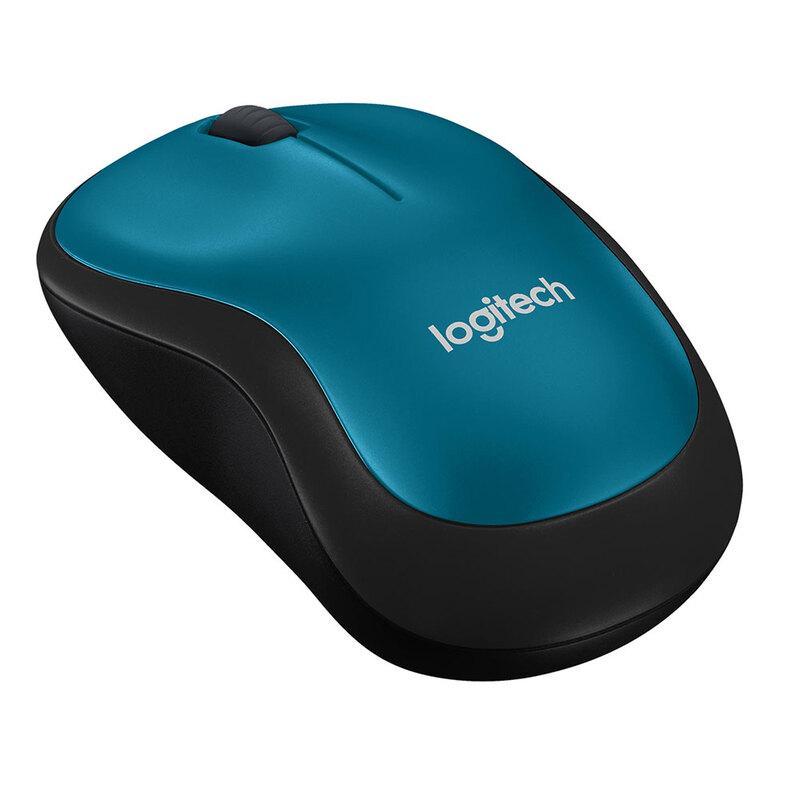 MOUSE LOGITECH M185 AZUL INALAMBRICO USB (910-003636) P.S.
