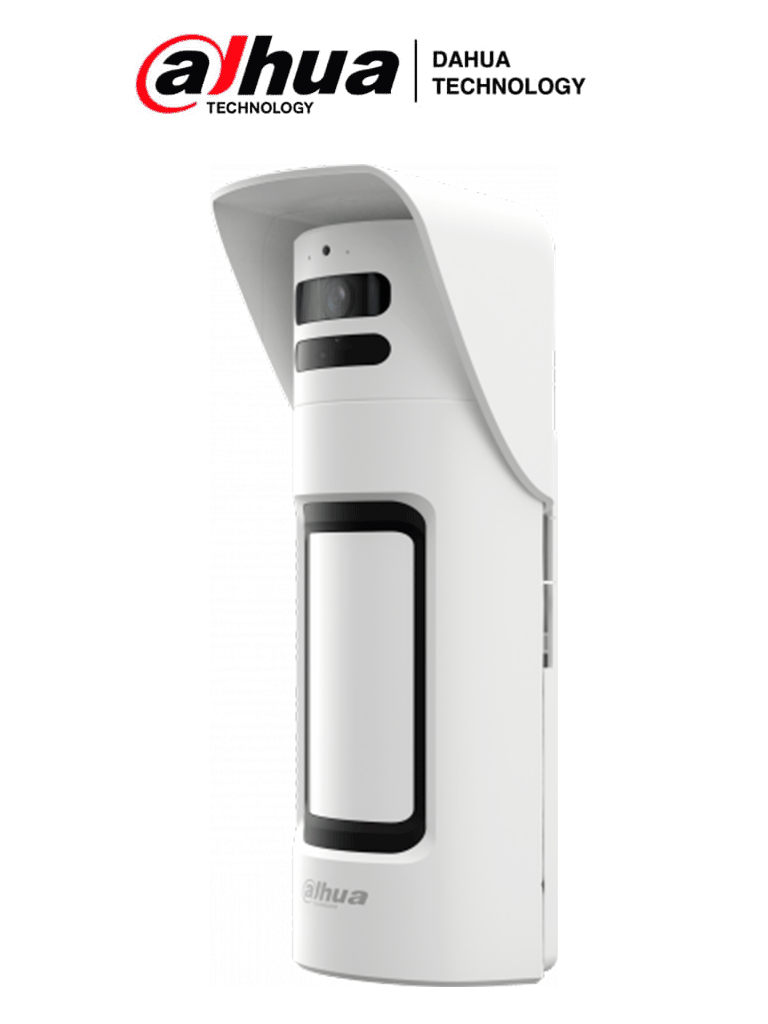 DAHUA DHI-ARD2251E-W2 + DHI-ARD1130-CAM - PAQUETE SENSOR EXTERIOR CON CAMARA - Detector PIR Inalámbrico Para Exterior/ Triple Tecnología/ Inmunidad a mascotas/ LED indicador, 3 niveles de sensibilidad y detección precisa mediante PIR y Cámara