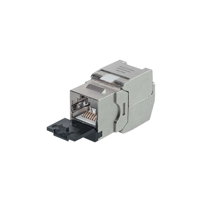 Módulo Jack STP Keystone Toolless (Sin Herramienta) CAT6A con Tapa
