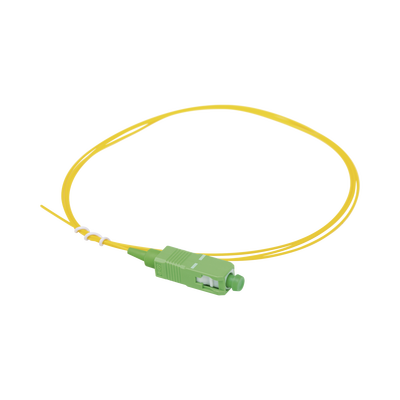 Pigtail de Fibra Óptica Monomodo SC/APC, Simplex de 1 Metro (3.28 Pies)