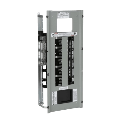 Interior de tablero P1, para montar interruptores BL/BQD, 250 A, 3F, 4H, 220/127 ó 480/277 V c.a., 30 Circuitos, Barras de Aluminio 