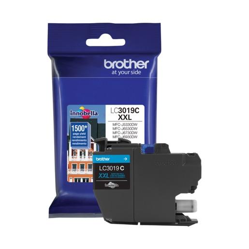 CARTUCHO BROTHER LC3019C CYAN 1500 PAGINAS APORX ALTO RENDIMIENTO PARA MFCJ53 LC3019C