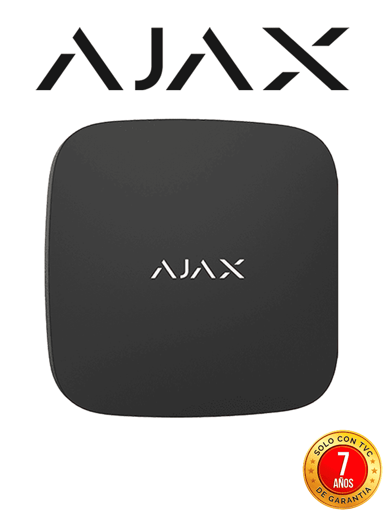AJAX Hub2(4G) B - Panel de  alarma  Ethernet/4G color Negro / APP “AJAX PRO” IOS y Android / hasta 100 dispositivos / Hasta 25 cámaras / Hasta 50 Usuarios / 2 SIM / Hasta 14h de duración de la batería