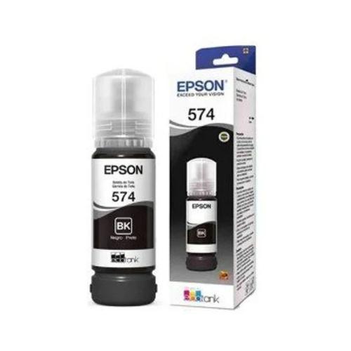 BOTELLA DE TINTA EPSON ECOTANK T574 NEGRO T574120-AL