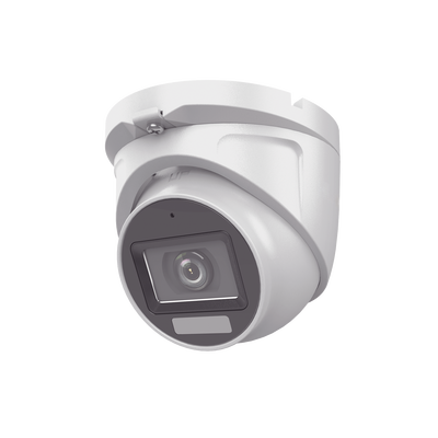 [SIN LOGO DE MARCA][Dual Light + ColorVu] Turret TURBOHD 2 megapixel / 30 mts IR + 20 mts luz blanca/ Lente 2.8 (100° de Visión) / Exterior IP66 / Audio por Coaxitron / TVI-AHD-CVI-CVBS / Metal / Smart-Hybrid light