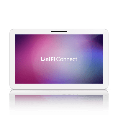 UniFi Connect UC-Display – Pantalla Interactiva de 21.5” FHD para Digital Signage Centralizado, con Multi-Touch Capacitivo, PoE++, Procesador Octa-Core ARM Cortex-A53 de 2.2 GHz y Montaje VESA