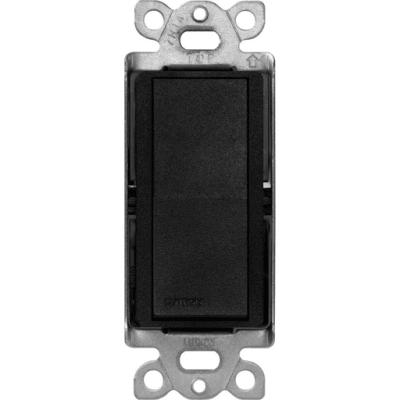 Tomacorriente, receptaculo convencional 120V, 15A, color negro.