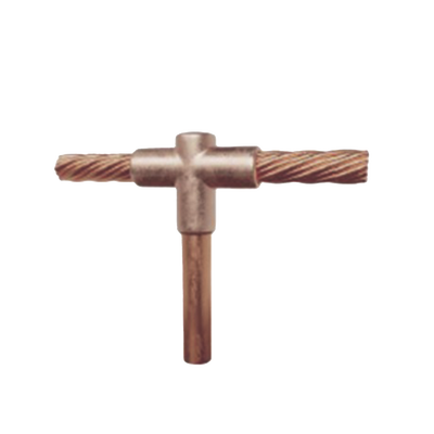 Molde para soldadura exotermica Tipo T, Tope de varilla 5/8 in. a Cable de Paso 3/0 AWG