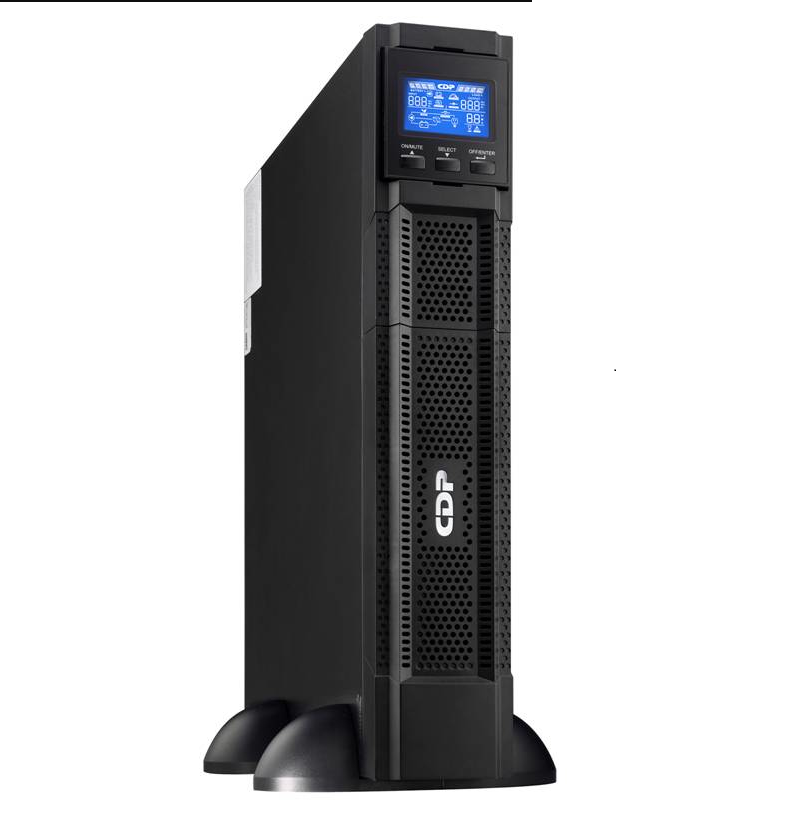CDP UPO11-1RTAX 1000VA/1000W FP 1.0 ONLINE UPS 2U RT, LCD UL, FCC, CE 120 VAC