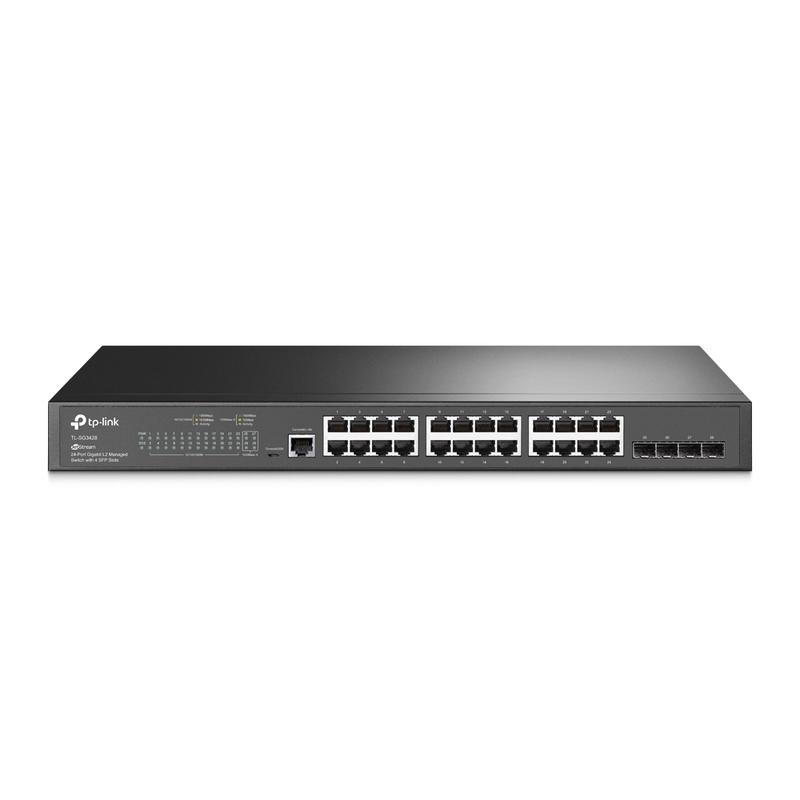 TP-LINK SWITCH ADMI JETSTREAM DE 24PTOS GB L2/4PTOS SFP/TL-SG3428