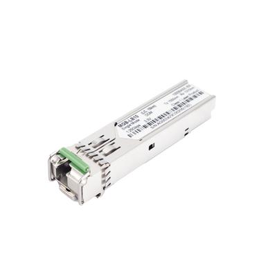 Transceptor mini-Gbic SFP 1G LC TX:1550nm RX:1310 para fibra Mono Modo 10 Km WDM, Requiere MGB-LA10