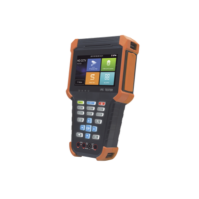 Tester de video de 7” / Prueba de cámara analógica / Prueba de cámara IP, soporte 4K, H.264 y H.265 / TVI de 8 MP, CVI de 8 MP, AHD de 8 MP / Multímetro digital / Entrada HDMI