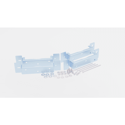 Montaje Galvanizado para Instalar en Poste  Gabinetes con Iniciales GBP