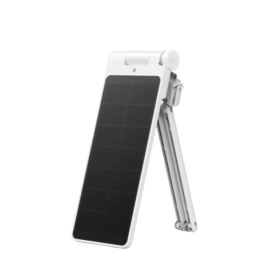 Panel Solar SwitchBot / 5V 0.3A / ABS UV-Resistente / Sensor de Luz / USB Tipo-C / Exterior -20°C a 60°C / Compatible Cortinas 3 Gen