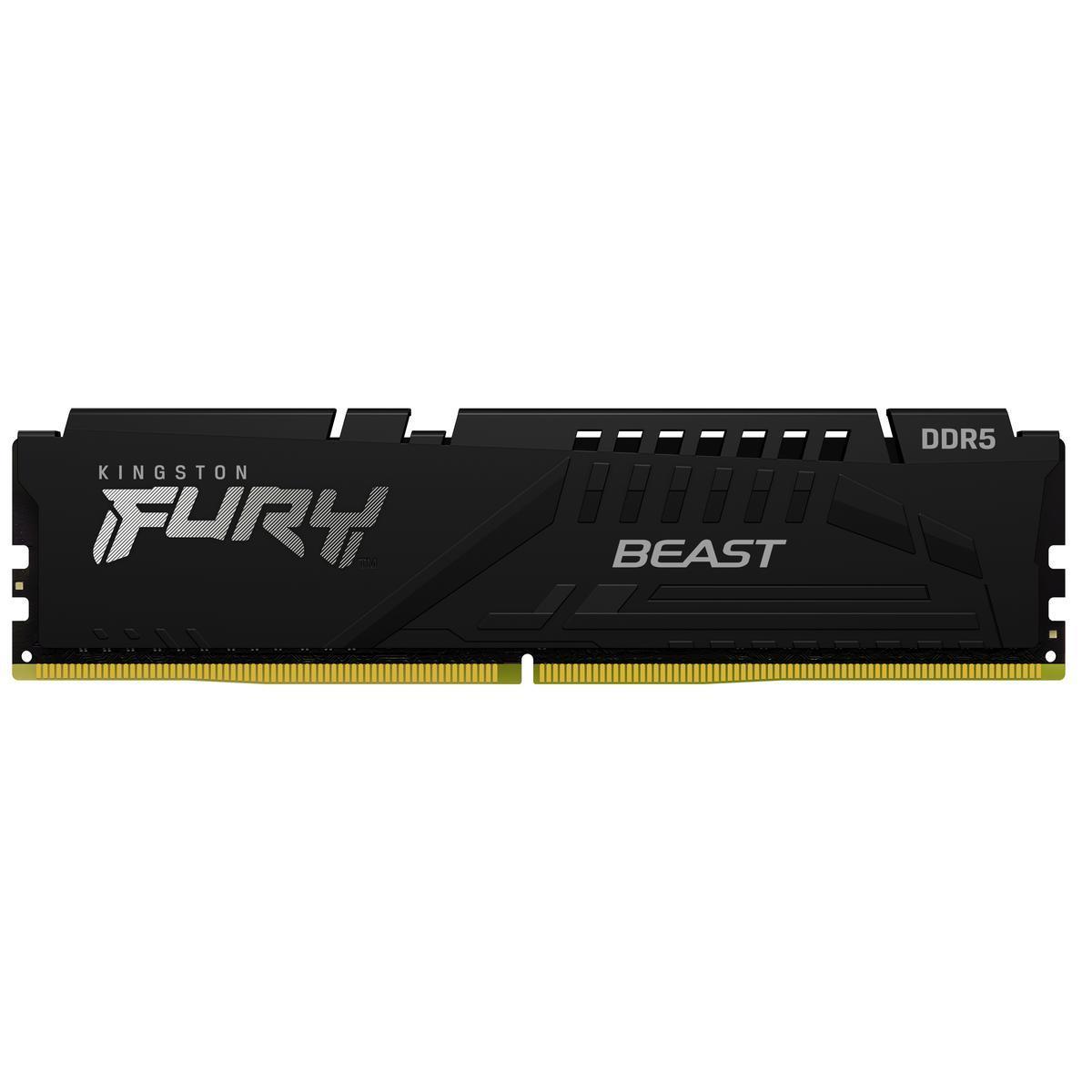 MEMORIA DDR5 KINGSTON FURY BEAST 16GB 5600MHZ DIMM XMP(KF556C40BB-16)