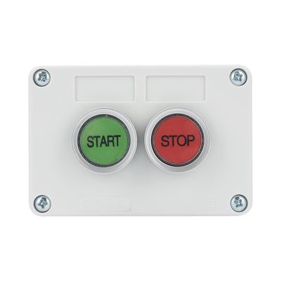 Botonera Doble Para Barreras Vehiculares, Operadores Corredizos y Abatibles.