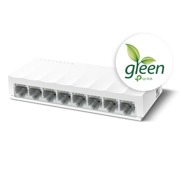 TP-LINK SWITCH  PARA ESCRITORIO 8-PORT LS1008 10/100/ LS1008