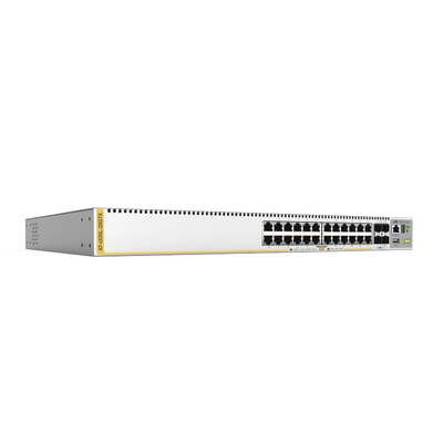 Switch L3 Stackable, 24x 10/100/1000-T, 4x SFP+, Fuente redundante integradas (TAA compliant version)
