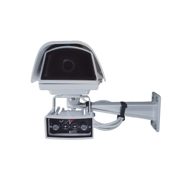 Camara LPR IP 4K con IA / P-Iris / WDR 120dB / H.265 / Captura de LPR hasta 10,000 imagenes / Protección IP67