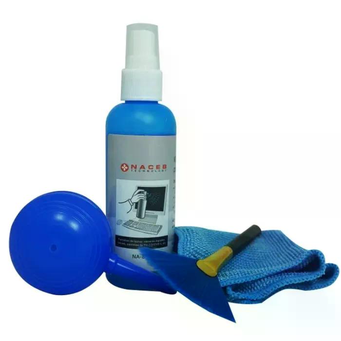 KIT DE LIMPIEZA NACEB TECHNOLOGY PARA COMPUTADORA LCD TFT PLASMA