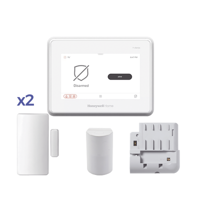 Sistema de Alarma con Pantalla Touch de 7" Compatible con sensores Inalambricos DSC, Bosh, 2GIG,ITI y Serie 5800 agregando el modulo PROTAKEOVER