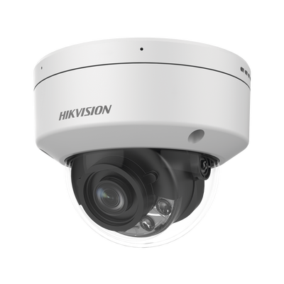 Domo IP 8 Megapixel / Lente Fijo 4 mm / 40 mts IR EXIR / IK10 / IP67 / Detección Facial / WDR 120 dB / DeepinView / Búsqueda por Atributos / Heat Map 