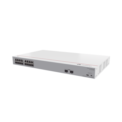 Switch Gigabit No Administrable PoE / 16 puertos 10/100/1000 Mbps (PoE) / 2 Puertos SFP Uplink / 124W