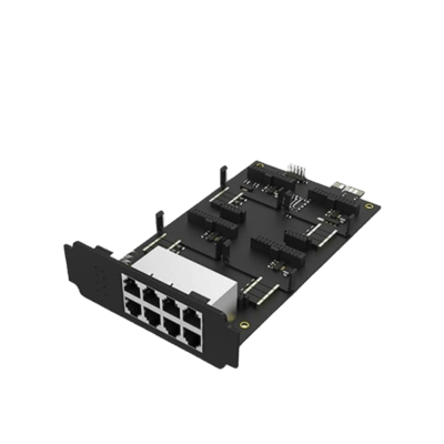 Modulo de expansión de 8 puertos RJ11 y 4 interfaces para conmutador Yeastar (P560,P570)