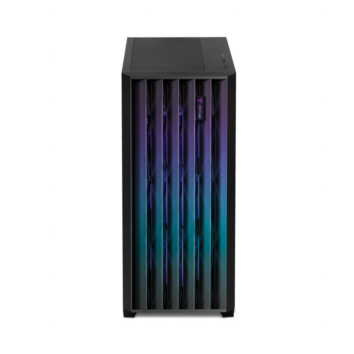 GABINETE YEYIAN GAMER PHOENIX VIDRIO TEMPLADO ATX RGB YCM-APPHO-01