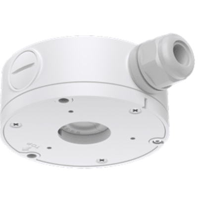 Caja de Conexiones para Cámaras Bullet Serie 35 / Material Aluminio / Color Blanco / Compatible con Cámaras Honeywell HC35WB / IP67 Resistente a Intemperie