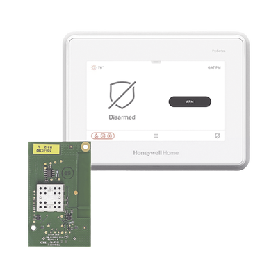 Sistema de Alarma con Pantalla Touch de 7" Compatible con sensores Inalambricos DSC, Bosh, 2GIG,ITI y Serie 5800 agregando el modulo PROTAKEOVER