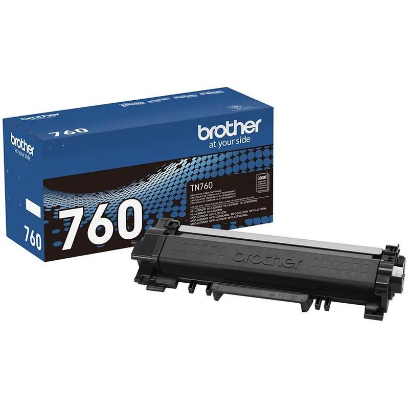 TONER BROTHER NEGRO TN760 ESTANDAR 3000 PAG APROX TN760