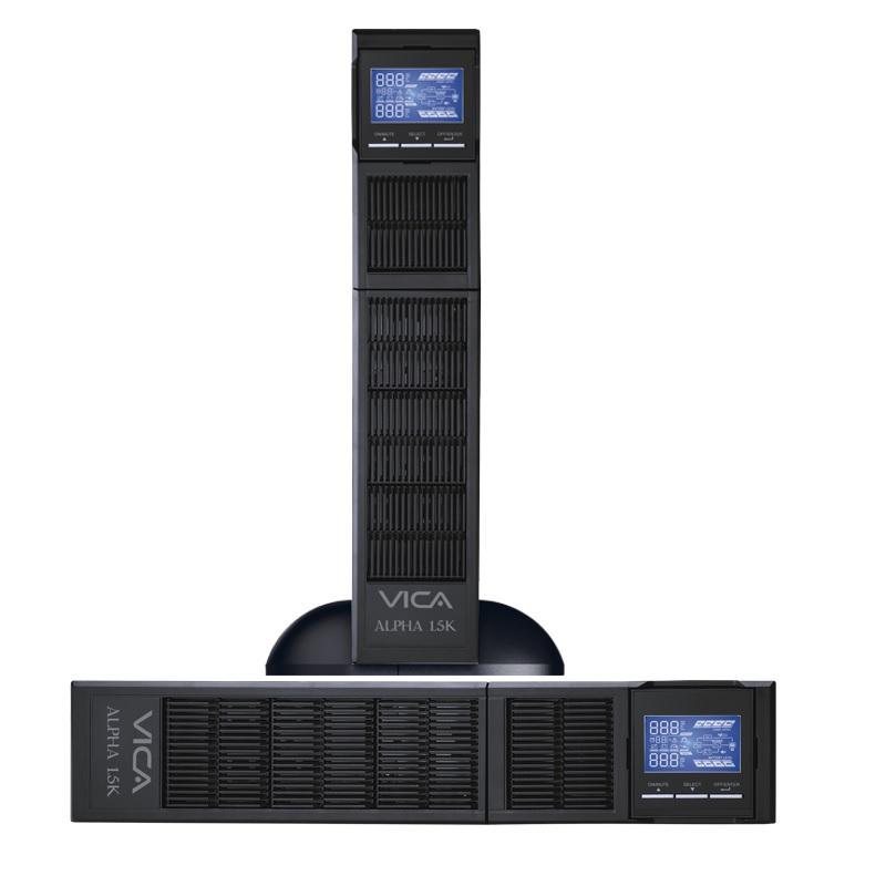 NO BREAK/UPS ONLINE VICA 1.5KVA/1500W T/R 8 TOMAS PTO:RS232 (ALPHA 1.5K)