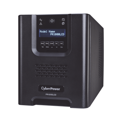 UPS de 1000 VA/1000 W, Topología Línea Interactiva, Entrada 120 Vca NEMA 5-15P, Onda Senoidal Pura, Tipo Torre, Con 8 Tomas NEMA 5-15R