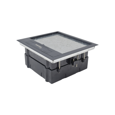 Caja de Piso para Cuatro Módulos Universales (Socket M4), para Alimentación Eléctrica y Redes de Datos (11000-43401) No Incluye Faceplates - Imagen 4