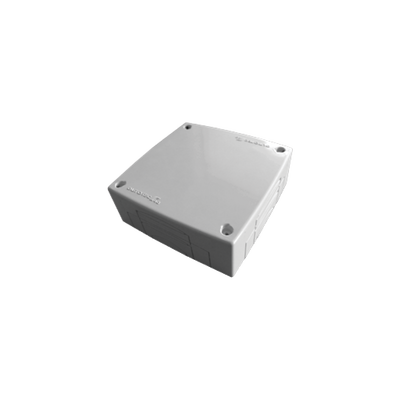Caja de Derivación Tipo X Color Blanco, para Canaleta THR40