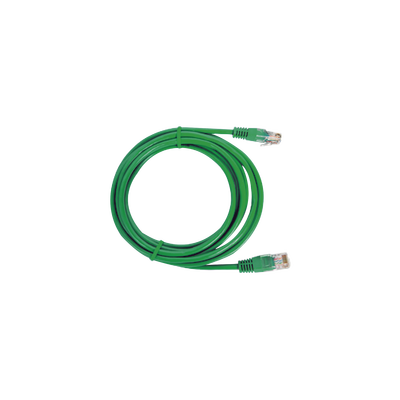 Cable de Parcheo UTP Cat6 - 2 Metros (6.56 Pies) - Verde