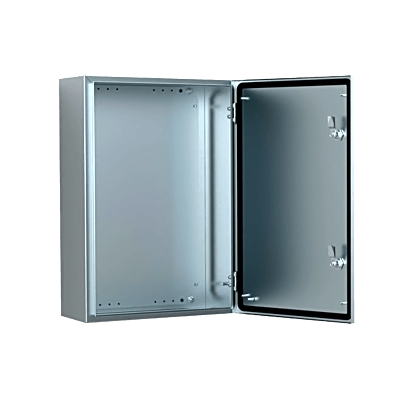 Gabinete de Acero Inoxidable 304L ASR IP66 1000x800x300 mm / 2 Cerraduras / Montaje Placa 2 mm
