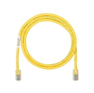 Cable de Parcheo UTP Categoría 5e, con Plug Modular en Cada Extremo - 1.5 Metros (4.92 Pies) - Amarillo