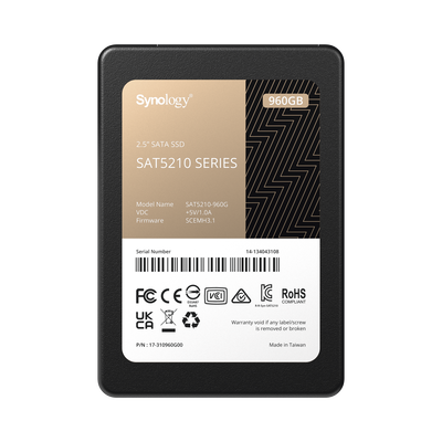 960 GB SSD , diseñada para Synology NAS