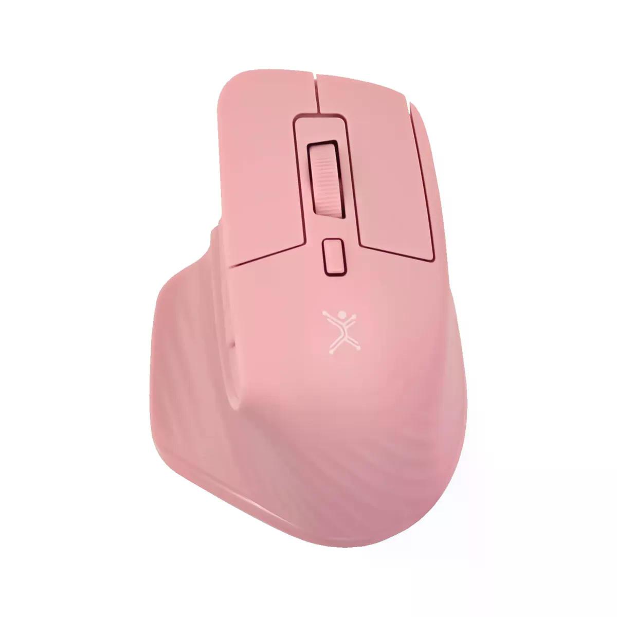 MOUSE ERGONOMICO PERFECT CHOICE PC 045281 INALAMBRICO OPTICO 1.600DPI RF INALAMBRICO/BLUETOOTH ROSA