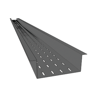 Fondo Perforado Perfil Z ancho de 4" x 4" material Aluminio, incluye tornillería 