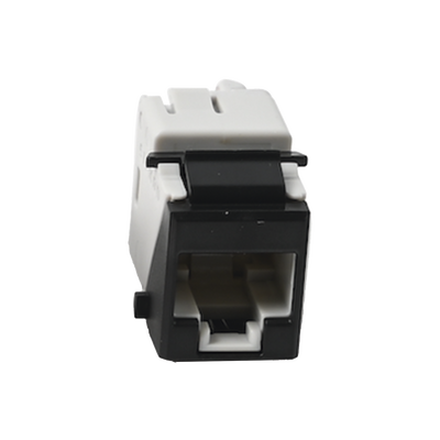 Jack Ultramax Cat5e, UTP, Tipo Keystone, Color Negro, Punch Down