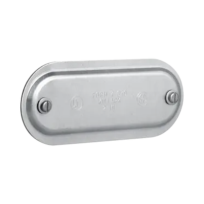 Tapa de Aluminio con Empaque para Caja Condulet de  2".