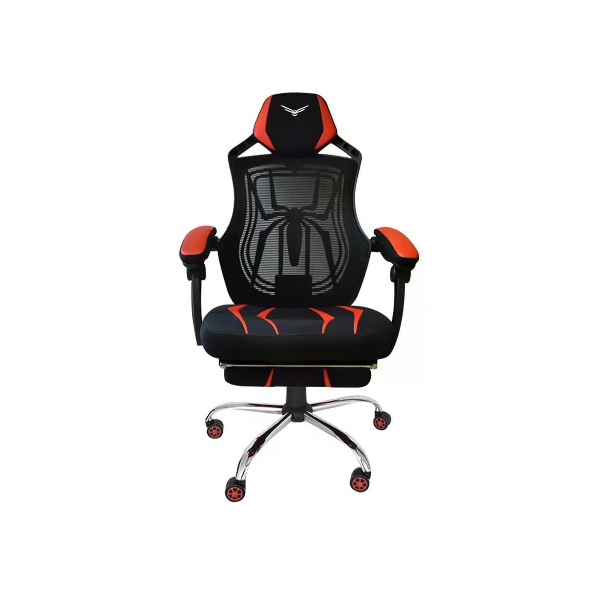 SILLA GAMER NACEB SPIDER HASTA 120KG NEGRO/ROJO