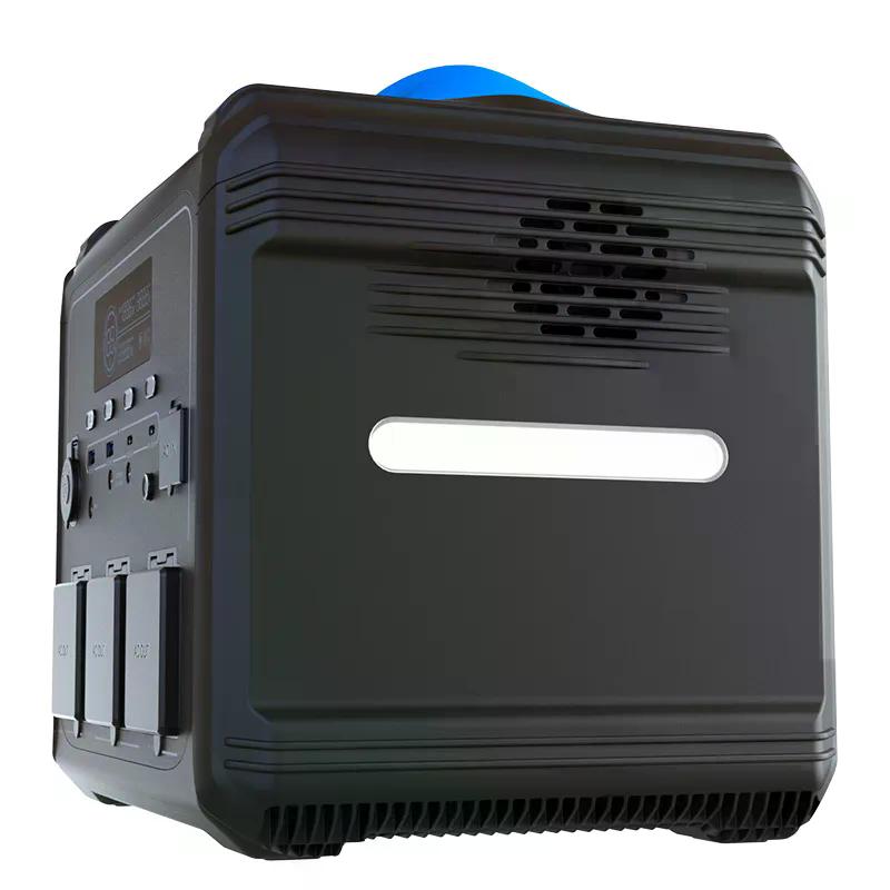 ESTACION DE PODER FORZA TITAN FPP-T1200 1100W 10 TOMAS LAMPARA LED NERGO