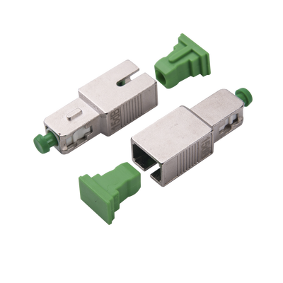 Atenuador Óptico Macho-Hembra con Conector SC/APC de 15dB para Fibra Monomodo